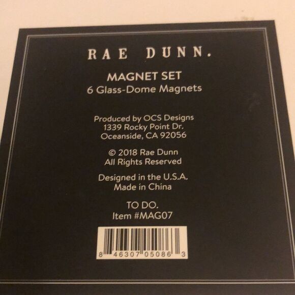 Rae Dunn magnet set - Picture 2 of 2
